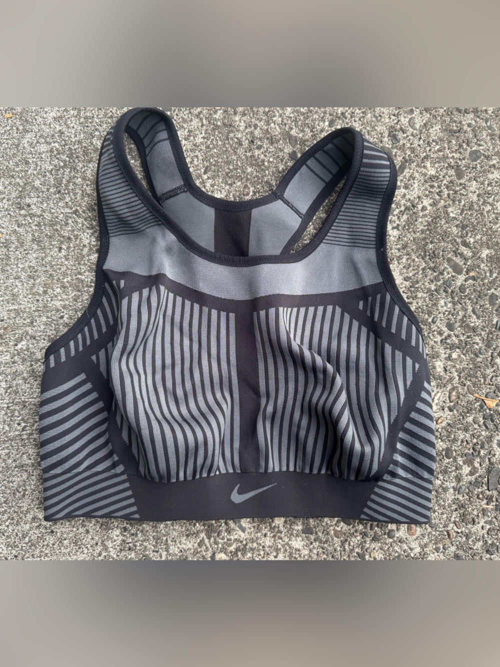 Nike Phenom Flyknit Sports Bra High Support Size Medium